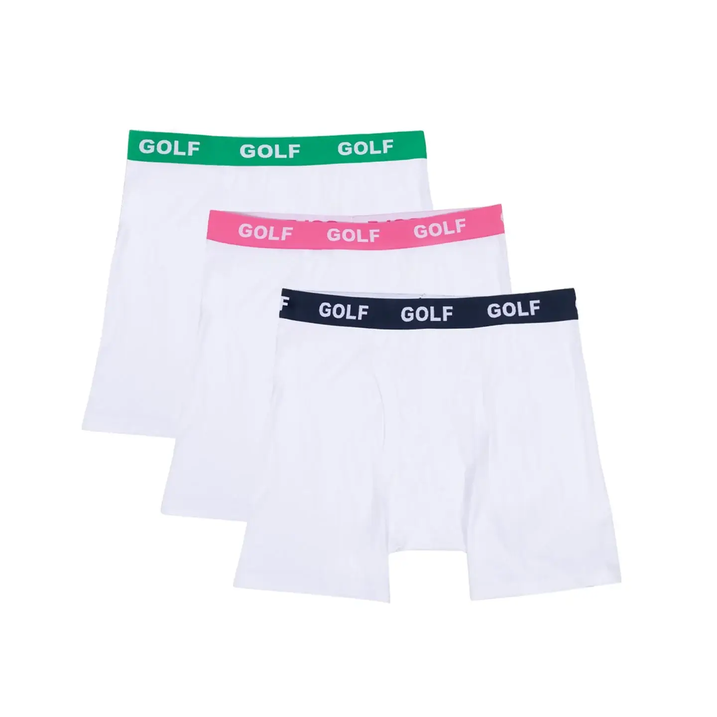 Logo Boxer Briefs 3pk By Golf Wang