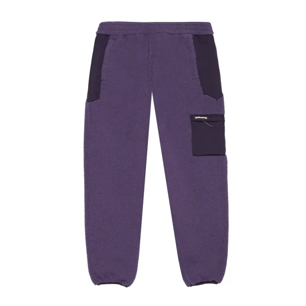 Nino Paneled Sherpa Pants By Golf Wang