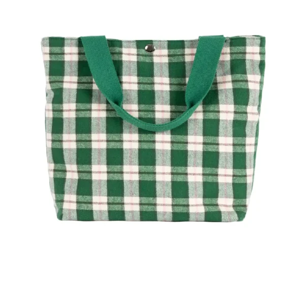 Plaid Tote Bag By Golf Wang (1)