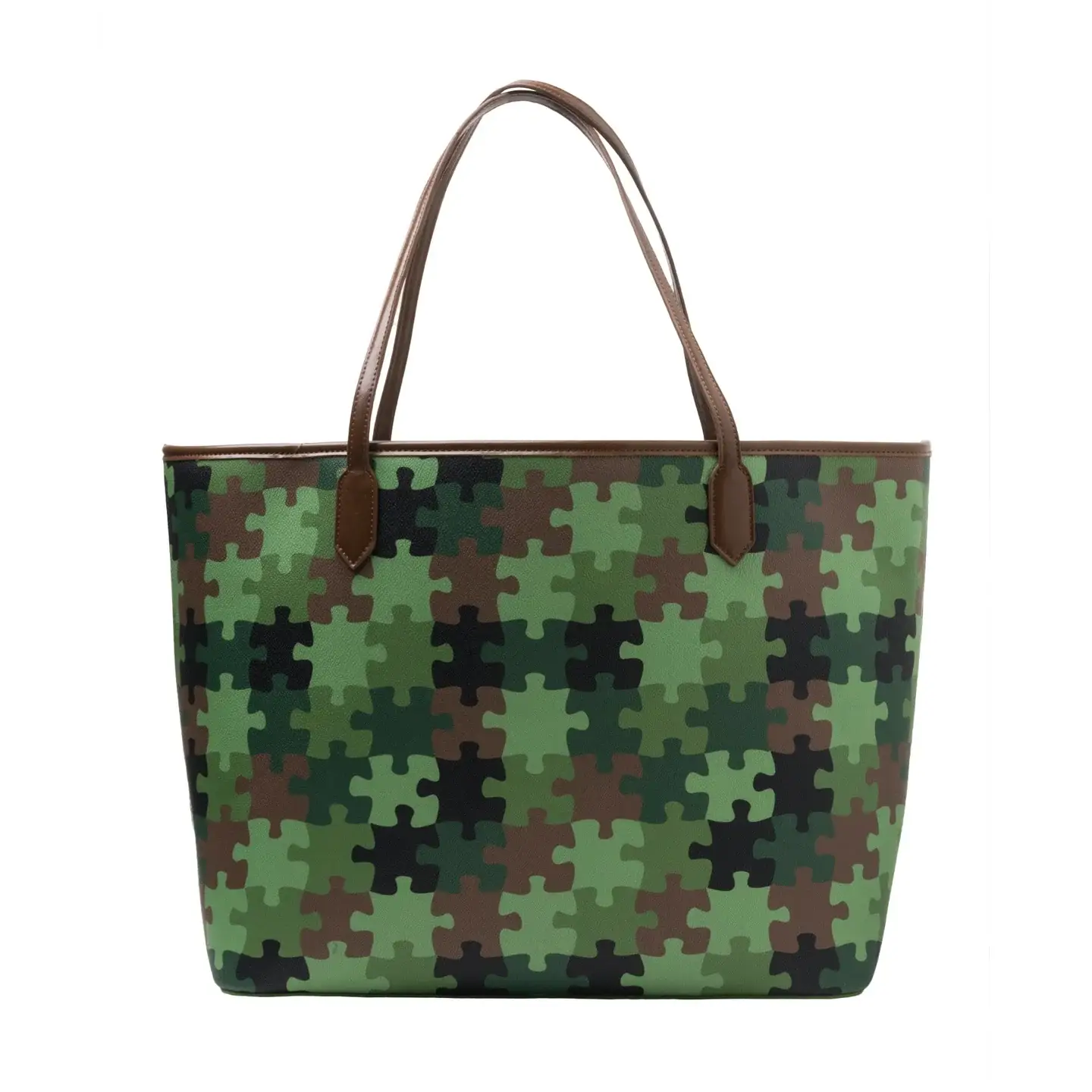 Puzzle Camo Tote Bag By Golf Wang